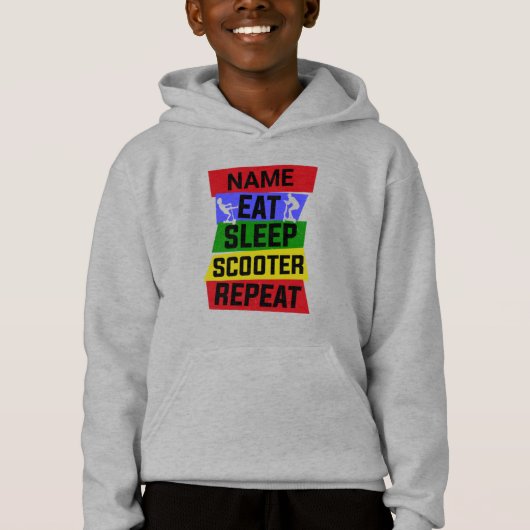 名前を追加食べSleep Scooter Repeat (正面)