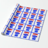 名前を追加12th誕生日Tシャツ ラッピングペーパー (アンロールド)