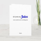 名前を追加19thコンピューティング誕生日パーソナライズされた カード (裏面)