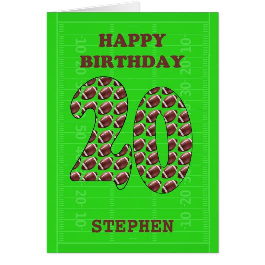 名前を追加20番目の誕生日足玉 (正面)