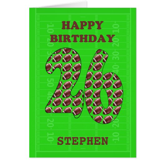 名前を追加26番目の誕生日足玉 (正面)