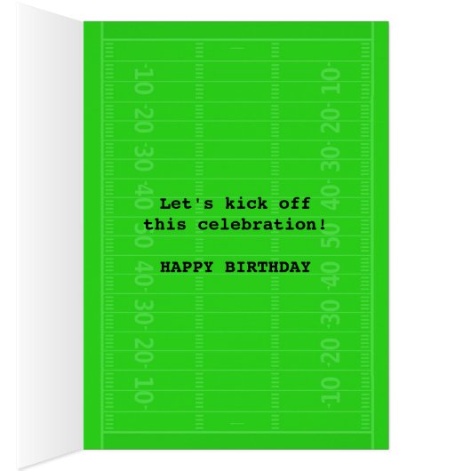 名前を追加28番目の誕生日フットボール (内側 (右))