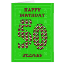 名前を追加50番目の誕生日足玉