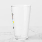 名前を追加!ガラス タンブラーグラス (左)