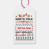 名前を追加 - ギフトタグ (裏面)