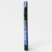 名前を追加/ラベンダーブルーアジサイ Case-Mate iPhoneケース (裏面/左)