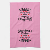 [名前を追加] [変更] [すべて] [文字] [Grandmas Kitchen Sweet]   キッチンタオル (縦)