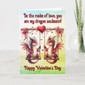 名前を追加，愛の領域で私のドラゴンソウルメイト カード (正面)