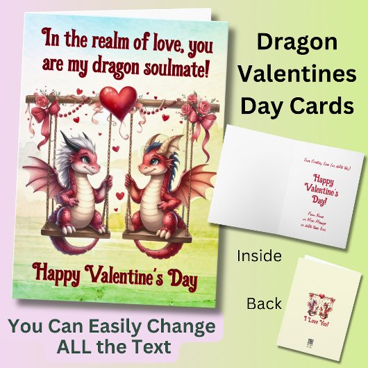 名前を追加，愛の領域で私のドラゴンソウルメイト カード