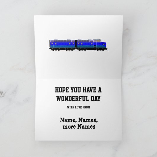 名前を追加、文字列車鉄道父の日を変更 シーズンカード (内部)