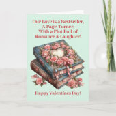 名前を追加，私たちの愛ベストセラー，バレンタインデー カード (正面)