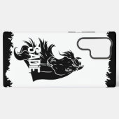 名前を追加 – S22 Ultra Samsung Galaxy Case Galaxyケース (裏面横)