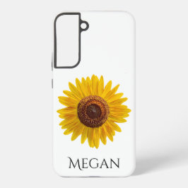 名前を追加Bright Yellow Sunflower Samsung Case Samsung Galaxy S22+ケース