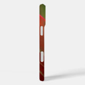 名前を追加Dreamy Green Red抽象芸術スイープ Case-Mate iPhoneケース (裏面 / 右)