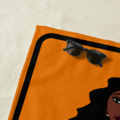 名前を追加Majorette/ダンサービーチタオル(金ゴールド) 2 ビーチタオル (インサイチュ)