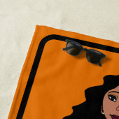 名前を追加Majorette/ダンサービーチタオル(金ゴールド) 3 ビーチタオル (インサイチュ)