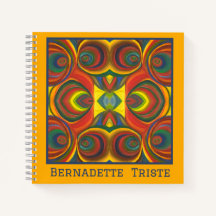 名前を追加Red Yellow Orange Owlパターインスパイアン