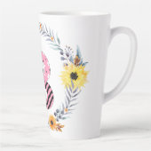 名前アルファベット「B」 カフェラテマグ (右)