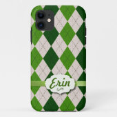 名前アーガイルタグ付きアイルランド語 Case-Mate iPhoneケース (裏面)