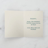 名前エイジジャージー番号気持ちホッケースポーツ カード (内部)