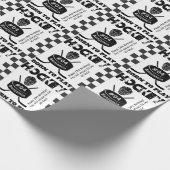 名前エイジジャージー番号気持ちホッケースポーツ ラッピングペーパー (角)