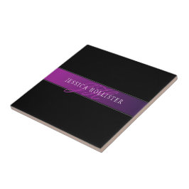 名前エレガントとモノグラムのイニシャル/秒 タイル