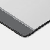 名前エレガントとモノグラムレタリング(または他の文字) デスクマット (コーナー)