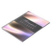 名前エレガントノートブックのパーソナライズ ノートブック (左側)