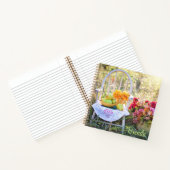 名前エレガント、秋カラフル8.5x8.5汎用 ノートブック (内部)