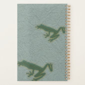 名前オプション付カスタマイズきカエルプランナー プランナー手帳 (裏面)