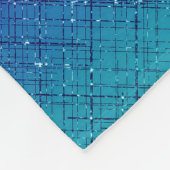 名前カスタムと写真のグラデーション体操 フリースブランケット (角)