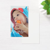 名前カスタムと日付の付いた写真 (デスク)