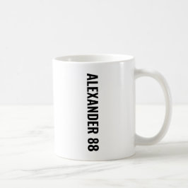 名前カスタム番号の付いたスポーツチームロゴ コーヒーマグカップ