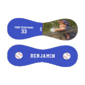 名前カスタム番号フォトキッズ付き野球 野球ボール (パネル)