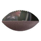 名前カスタム、番号、チーム、写真を持つサッカー アメリカンフットボール (回転90)