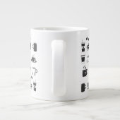 名前カップ愛好者向けカスタムジャンボコーヒーマグ ジャンボコーヒーマグカップ (裏面)