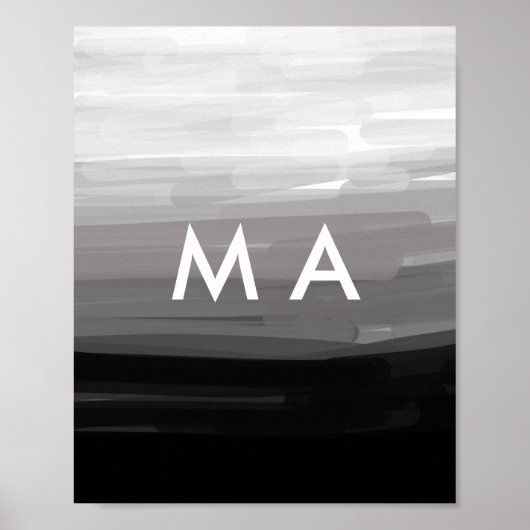 名前カラフル文字画像の追加 ポスター (正面)