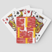 名前クールイニシャルでトランプを作成 トランプ (裏面)