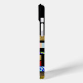 名前クールストライプを追加する Case-Mate iPhoneケース (裏面 / 左)