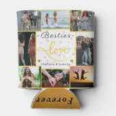 名前クール付きベスティーズと8-Photo Collage Gift, 缶クーラー (裏面)