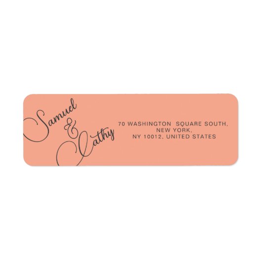 名前シンプルとアドレスの置き換え差出人住所ラベル ラベル (正面)