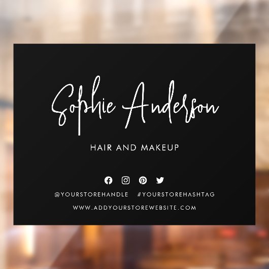 名前スクリプトモダンのソーシャルメディアのカスタム色を追加 ウィンドウサイン (シート2)