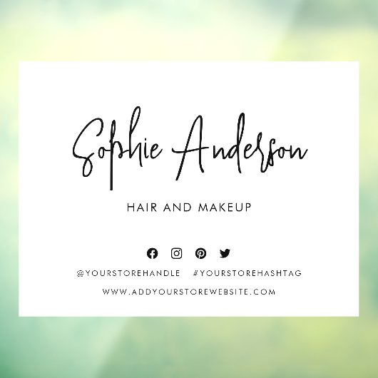 名前スクリプトモダンのソーシャルメディアのカスタム色を追加 ウィンドウサイン (シート3)