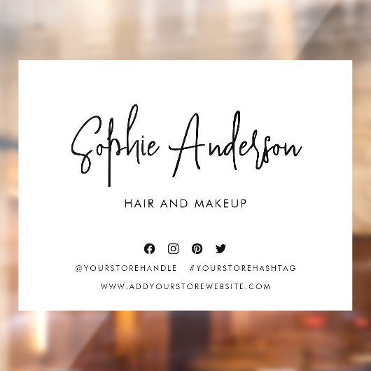 名前スクリプトモダンのソーシャルメディアのカスタム色を追加 ウィンドウサイン (シート2)