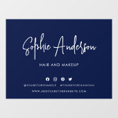 名前スクリプトモダンのソーシャルメディアのカスタム色を追加 ウィンドウサイン (シート)