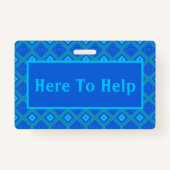 名前スタイル バッジ (裏面)