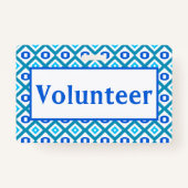 名前スタイル バッジ (正面)