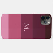 名前ストライプスマホケース Case-Mate iPhoneケース (裏面(横))