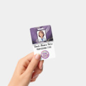 名前タイトルロゴナースドクターメディカルスタッフ バッジ (手持ち)