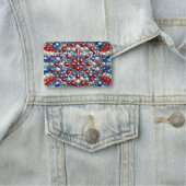 名前タグとオランダ色 名札 (インサイチュ)